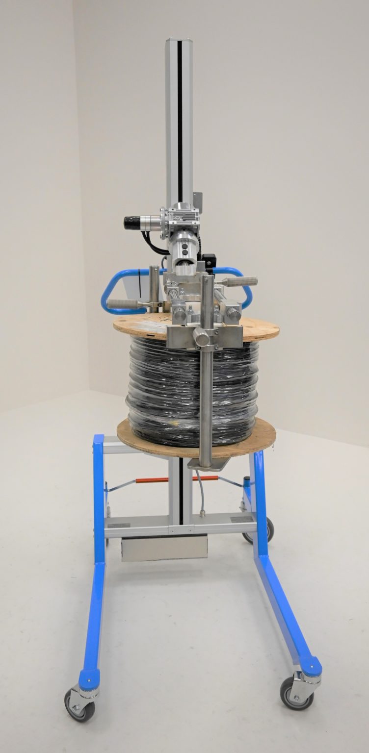 Reel Handling with Multiple Diameters; Material Handling