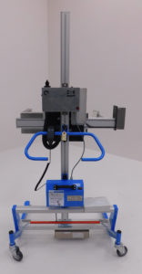 Squeeze-O-Turn; Roll Handling Lifter, back view.