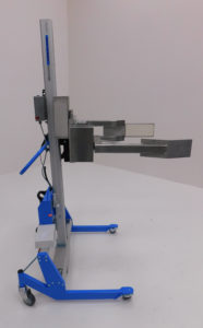 Squeeze-O-Turn; Roll Handling Lifter, side view.