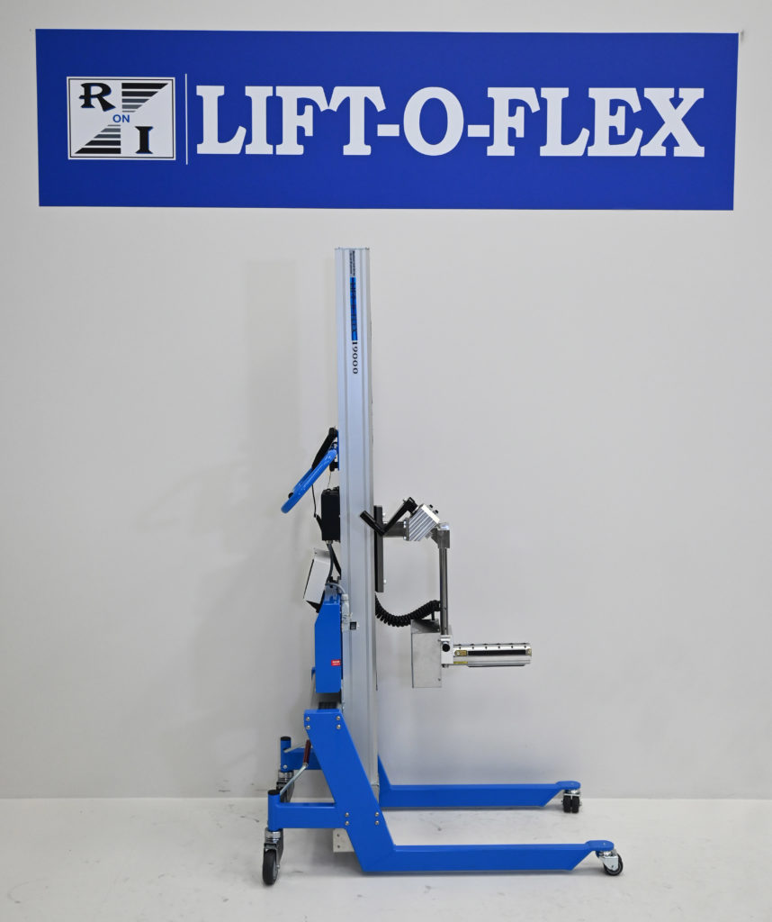 Roll Handling Lifting Solution - side view.