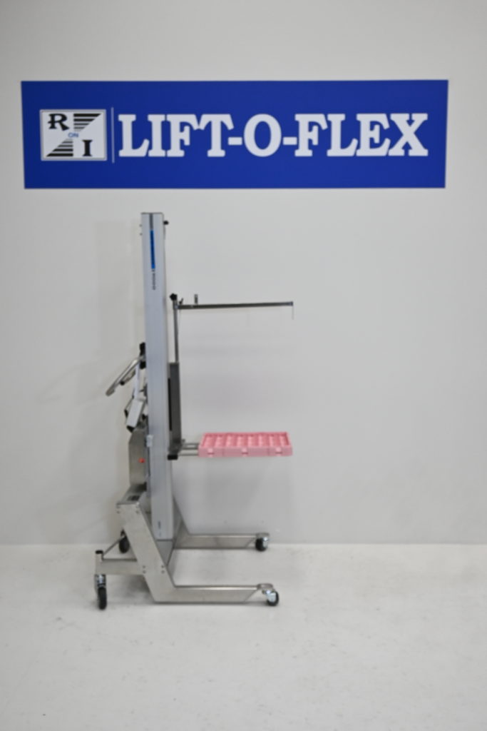 tray lifter - side view